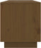vidaXL - Tv-meubel - 140x35x40 - cm - massief - grenenhout - honingbruin