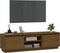 vidaXL - Tv-meubel - 140x35x40 - cm - massief - grenenhout - honingbruin