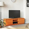 vidaXL - Tv-meubel - 140x35x40 - cm - massief - grenenhout - wasbruin