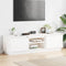 vidaXL - Tv-meubel - 140x35x40 - cm - massief - grenenhout - wit