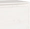 vidaXL - Tv-meubel - 140x35x40 - cm - massief - grenenhout - wit
