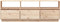 vidaXL - Tv-meubel - 140x37x50 - cm - massief - grenenhout