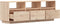 vidaXL - Tv-meubel - 140x37x50 - cm - massief - grenenhout