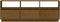 vidaXL - Tv-meubel - 140x37x50 - cm - massief - grenenhout - honingbruin