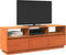 vidaXL - Tv-meubel - 140x37x50 - cm - massief - grenenhout - wasbruin