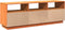 vidaXL - Tv-meubel - 140x37x50 - cm - massief - grenenhout - wasbruin