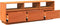 vidaXL - Tv-meubel - 140x37x50 - cm - massief - grenenhout - wasbruin