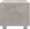 vidaXL - Tv-meubel - 140x40,5x35 - cm - bewerkt - hout - betongrijs