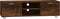 vidaXL - Tv-meubel - 140x40,5x35 - cm - bewerkt - hout - gerookt - eikenkleurig