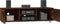 vidaXL - Tv-meubel - 140x40,5x35 - cm - bewerkt - hout - gerookt - eikenkleurig