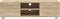 vidaXL - Tv-meubel - 140x40,5x35 - cm - bewerkt - hout - sonoma - eikenkleurig