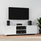 vidaXL - Tv-meubel - 140x40,5x35 - cm - bewerkt - hout - wit