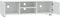 vidaXL - Tv-meubel - 140x40,5x35 - cm - bewerkt - hout - wit