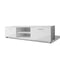 vidaXL - Tv-meubel - 140x40,5x35 - cm - hoogglans - wit