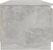vidaXL - Tv-meubel - 140x40x35,5 - cm - bewerkt - hout - betongrijs