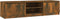 vidaXL - Tv-meubel - 140x40x35,5 - cm - bewerkt - hout - gerookt - eikenkleurig