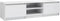 vidaXL - Tv-meubel - 140x40x35,5 - cm - bewerkt - hout - hoogglans - wit