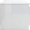 vidaXL - Tv-meubel - 140x40x35,5 - cm - bewerkt - hout - hoogglans - wit