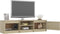 vidaXL - Tv-meubel - 140x40x35,5 - cm - bewerkt - hout - sonoma - eikenkleurig