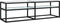 vidaXL - Tv-meubel - 140x40x40,5 - cm - gehard - glas - witmarmerkleurig