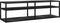 vidaXL - Tv-meubel - 140x40x40,5 - cm - gehard - glas - zwartmarmerkleurig