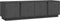 vidaXL - Tv-meubel - 140x40x40 - cm - massief - grenenhout - grijs