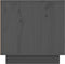 vidaXL - Tv-meubel - 140x40x40 - cm - massief - grenenhout - grijs