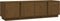 vidaXL - Tv-meubel - 140x40x40 - cm - massief - grenenhout - honingbruin