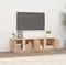 vidaXL - Tv-meubel - 140x40x40 - cm - massief - grenenhout