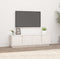 vidaXL - Tv-meubel - 140x40x40 - cm - massief - grenenhout - wit