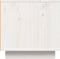 vidaXL - Tv-meubel - 140x40x40 - cm - massief - grenenhout - wit
