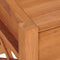 vidaXL - Tv-meubel - 140x40x45 - cm - teakhout