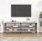 vidaXL - Tv-meubel - 140x40x50 - cm - bewerkt - hout - grijs - sonoma - eikenkleurig