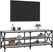 vidaXL - Tv-meubel - 140x40x50 - cm - bewerkt - hout - grijs - sonoma - eikenkleurig