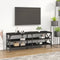 vidaXL - Tv-meubel - 140x40x50 - cm - bewerkt - hout - zwart