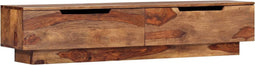 vidaXL - Tv-meubel - 145x30x30 - cm - massief - hout