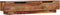 vidaXL - Tv-meubel - 145x30x30 - cm - massief - hout