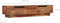 vidaXL - Tv-meubel - 145x30x30 - cm - massief - hout
