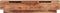 vidaXL - Tv-meubel - 145x30x30 - cm - massief - hout