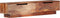 vidaXL - Tv-meubel - 145x30x30 - cm - massief - hout