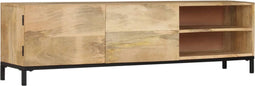 vidaXL - Tv-meubel - 145x30x41 - cm - massief - mangohout