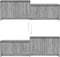 vidaXL - Tv-meubel - 146,5x35x50 - cm - bewerkt - hout - grijs - sonoma - eikenkleurig
