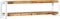 vidaXL - Tv-meubel - 150x30x40 - cm - massief - mangohout