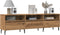 vidaXL - Tv-meubel - 150x30x44,5 - cm - bewerkt - hout - artisanaal - eikenkleur
