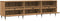 vidaXL - Tv-meubel - 150x30x44,5 - cm - bewerkt - hout - artisanaal - eikenkleur