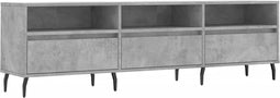 vidaXL - Tv-meubel - 150x30x44,5 - cm - bewerkt - hout - betongrijs