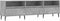 vidaXL - Tv-meubel - 150x30x44,5 - cm - bewerkt - hout - betongrijs