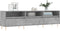 vidaXL - Tv-meubel - 150x30x44,5 - cm - bewerkt - hout - betongrijs