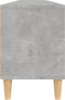 vidaXL - Tv-meubel - 150x30x44,5 - cm - bewerkt - hout - betongrijs