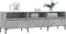 vidaXL - Tv-meubel - 150x30x44,5 - cm - bewerkt - hout - betongrijs
